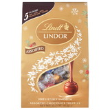 Lindt & Sprungli C006904 Holiday Assorted Lindor Bag, 15.2 Ounces, 8 per case