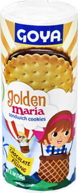 Goya Golden Maria Sandwich Cookie, 5.1 Ounces, 8 per box, 4 per case