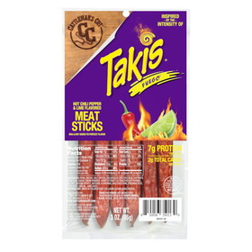 Takis Fuego Meat Sticks, 3 Ounces, 6 per case