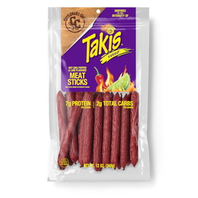 Takis Fuego Meat Stick Display, 15 Count, 15 per case