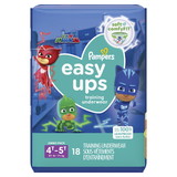 Pampers Easy Ups Boy Size 6 4 5T, 18 Count, 3 per case