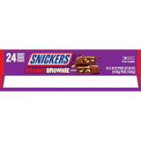 Snickers Peanut Brownie Bar Share Size, 2.4 Ounce, 24 per box, 6 per case