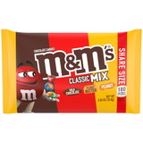 M&M's Milk Classic Mix Share Size, 2.5 Ounces, 6 per case
