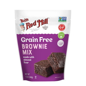Bob's Red Mill Natural Foods Inc Grain Free Brownie Mix, 12 Ounces, 5 per case