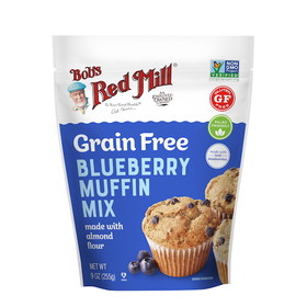 Bob's Red Mill Natural Foods Inc Grain Free Blueberry Muffin Mix, 9 Ounces, 5 per case
