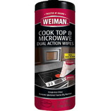 Weiman Products Cook Top & Microwave Wipes, 30 Count, 4 per case