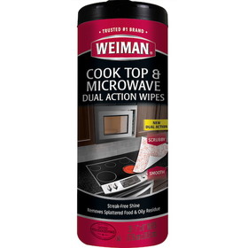 Weiman Products Cook Top &amp; Microwave Wipes, 30 Count, 4 per case