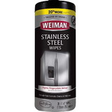 Weiman Products Stainless Steel Wipes, 30 Count, 4 per case