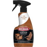 Weiman Products Leather Cleaner & Conditioner Trigger, 12 Fluid Ounces, 6 per case