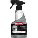 Weiman Products Stainless Steel Clean & Polish, 12 Fluid Ounces, 6 per case
