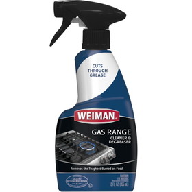 Weiman Products Gas Range Cleaner &amp; Degreaser, 12 Fluid Ounces, 6 per case