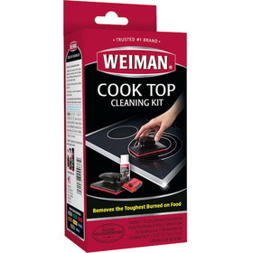 Weiman Products Cook Top Cleaning Kit, 4 Count, 6 per case