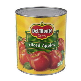 Del Monte Sliced Apples In Water, 104 Ounces, 6 per case