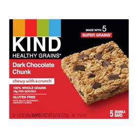 Kind Healthy Snacks Dark Chocolate Chunk, 6.2 Ounces, 8 per case