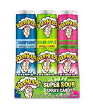Warheads Super Sour Spray Candy, 0.68 Ounce, 24 per box, 12 per case