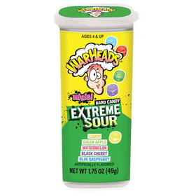 Warheads Xtreme Sour Hard Candy Minis, 1.75 Ounces, 8 per case