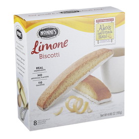 Nonni's Food Company Limone Biscotti, 6.88 Ounces, 6 per case