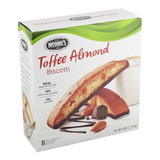 Nonni's Food Company Toffee Almond Biscotti, 6.88 Ounces, 6 per case