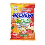 Hi-Chew Plus Fruit Peg Bag, 2.82 Ounces, 6 per case
