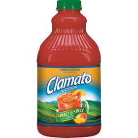 Clamato Sweet & Spicy 8-64 Fluid Ounce