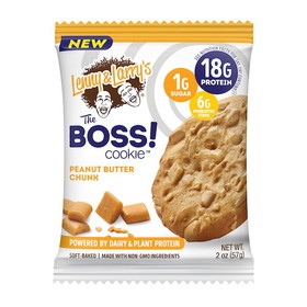 Lenny & Larry's Peanut Butter Chunk Boss Cookie 6-12-2 Ounce