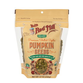 Bob's Red Mill Natural Foods Inc Organic Pumpkin Seeds, 12 Ounces, 4 per case