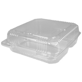 Durable Packaging 3 Compartment Container 9" X 9", 200 Each, 1 per case