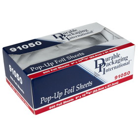 Durable Packaging 9"X10-3/4" Foil Sheets, 500 Each, 6 per case