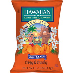 Utz Luau Barbecue Kettle Chips, 1.5 Ounce, 48 per case