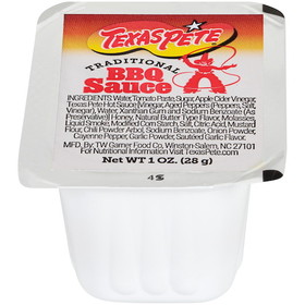 Texas Pete Traditional Bbq Sauce Dipping Cup, 150 Each, 150 per case