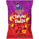 Utz Red Hot Cheese Balls, 2.5 Ounces, 5 per case