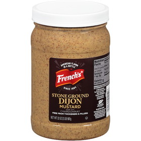 French's Stone Ground Dijon Mustard, 32 Ounces, 6 per case