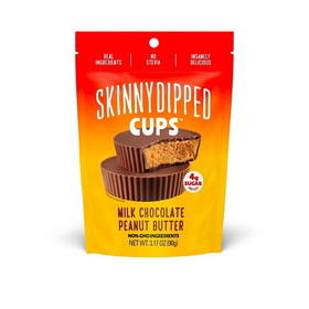 Skinny Dipped Milk Chocolate Peanut Butter Cups, 3.17 Ounces, 10 per case