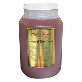 Asian Menu Sweet &amp; Sour Sauce Gluten Free, 1 Gallon, 2 per case