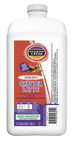 Oregon Chai Extra Spicy Super Concentrate, 0.5 Gallon, 4 per case