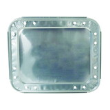 Durable Packaging Half Steam Lid With Vent, 100 Each, 1 Per Case