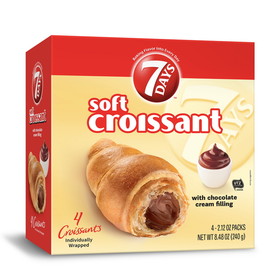7 Days 800120101 7Days 4X2.12Oz Multipack Croissant Chocolate