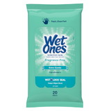 Wet Ones Travel Pack Hand & Face, 20 Count, 10 per case