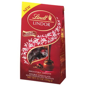 Lindt &amp; Sprungli (Usa) Inc Double Chocolate Truffles Bag, 5.1 Ounces, 6 per case