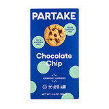Partake Foods Crunchy Chocolate Chip Cookies, 5.5 Ounces, 6 per case