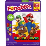 Ferrara Funables Super Mario Fruit Snacks, 8 Ounces, 8 per case