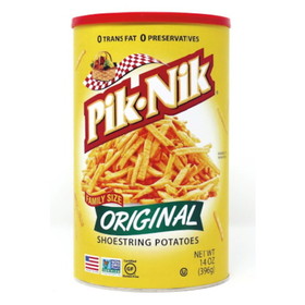 Pik-Nik Original Shoestring Potatoes Tray, 14 Ounces, 6 per case