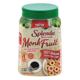 Splenda Monk Fruit Zero Calorie Sweet Jar, 19 Ounces, 6 per case