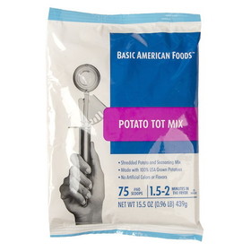 Basic American Foods Potato Tot Mix, 15.5 Ounces, 8 per case