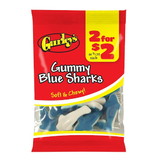Gurley's Foods 16287 2 For $2 Gummy Blue Sharks, 3.5 Each, 12 per case