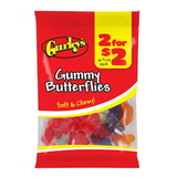 Gurley's Foods 16289 2 For $2 Gummy Butterflies, 3 Ounces, 12 per case