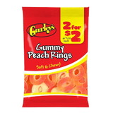 Gurley's Foods 16290 2 For $2 Gummy Peach Rings 2-3 Pound Two, 3.75 Each, 12 per case