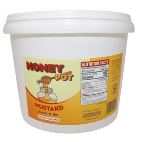 Honey Pot Mustard Hood Pot, 11 Pounds, 1 per box, 2 per case