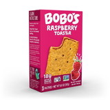 Bobo's Oat Bars 206-D Raspberry Toasters 8-6.6 Ounce