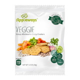 Appleways Whole Grain Individually Wrapped Veggie Cracker, 1 Count, 108 per case